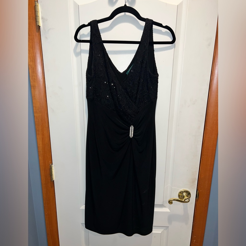 Black Ralph Lauren mini dress